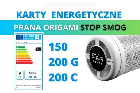 Karta energetyczna PRANA Origami Stop Smog