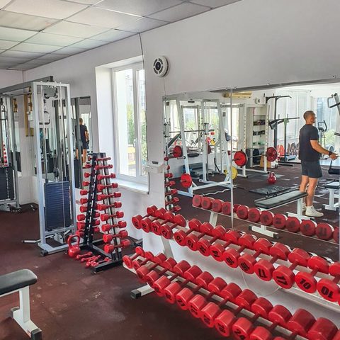 Rekuperacja w klubie fitness