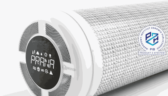 Rekuperator ścienny PRANA Origami 150 Premium Plus