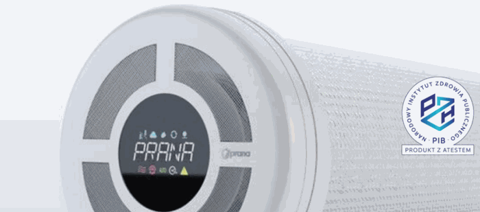 Rekuperator ścienny PRANA Origami 200C Premium Plus